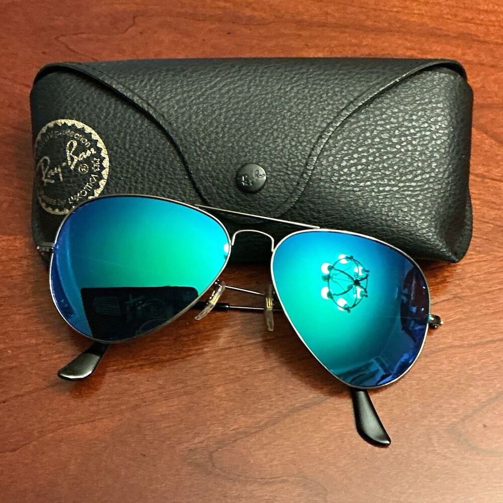 Ray-Ban Aviator RB3025 Metal Frame Sunglasses-Custom Refurbished w/ New Lenses40